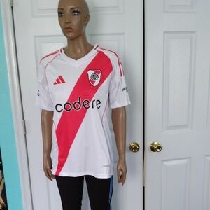 NWT Adidas Futbol Soccer Football Jersey Men's Small CARP Codere
